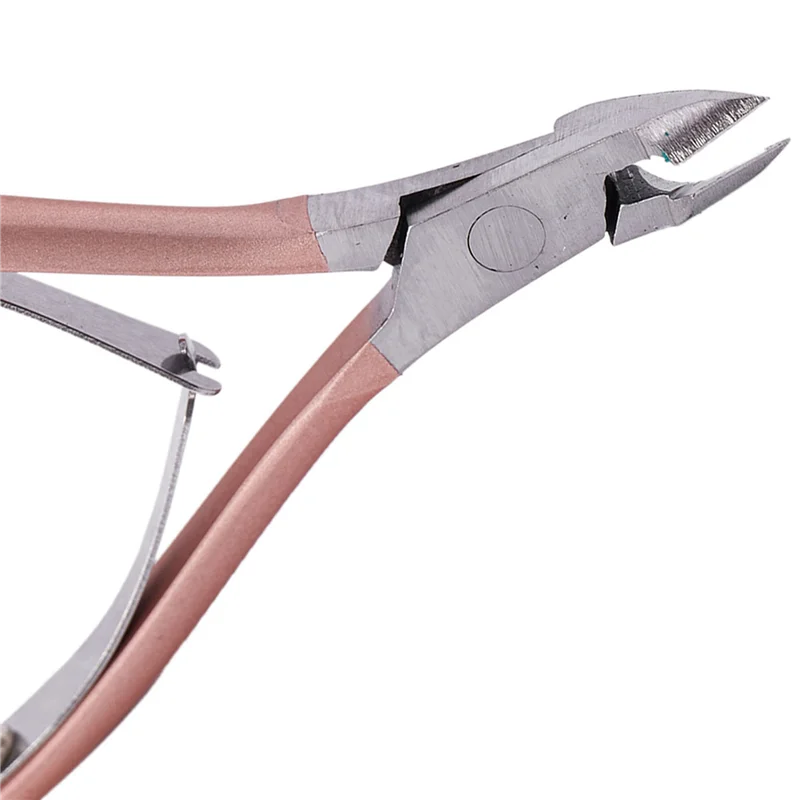 

Beauty 4X Nail Cuticle Pusher Tweezer Cutter Nipper Clipper Dead Skin Remover Manicure Art Grooming Tool Beauty Nail Pliers