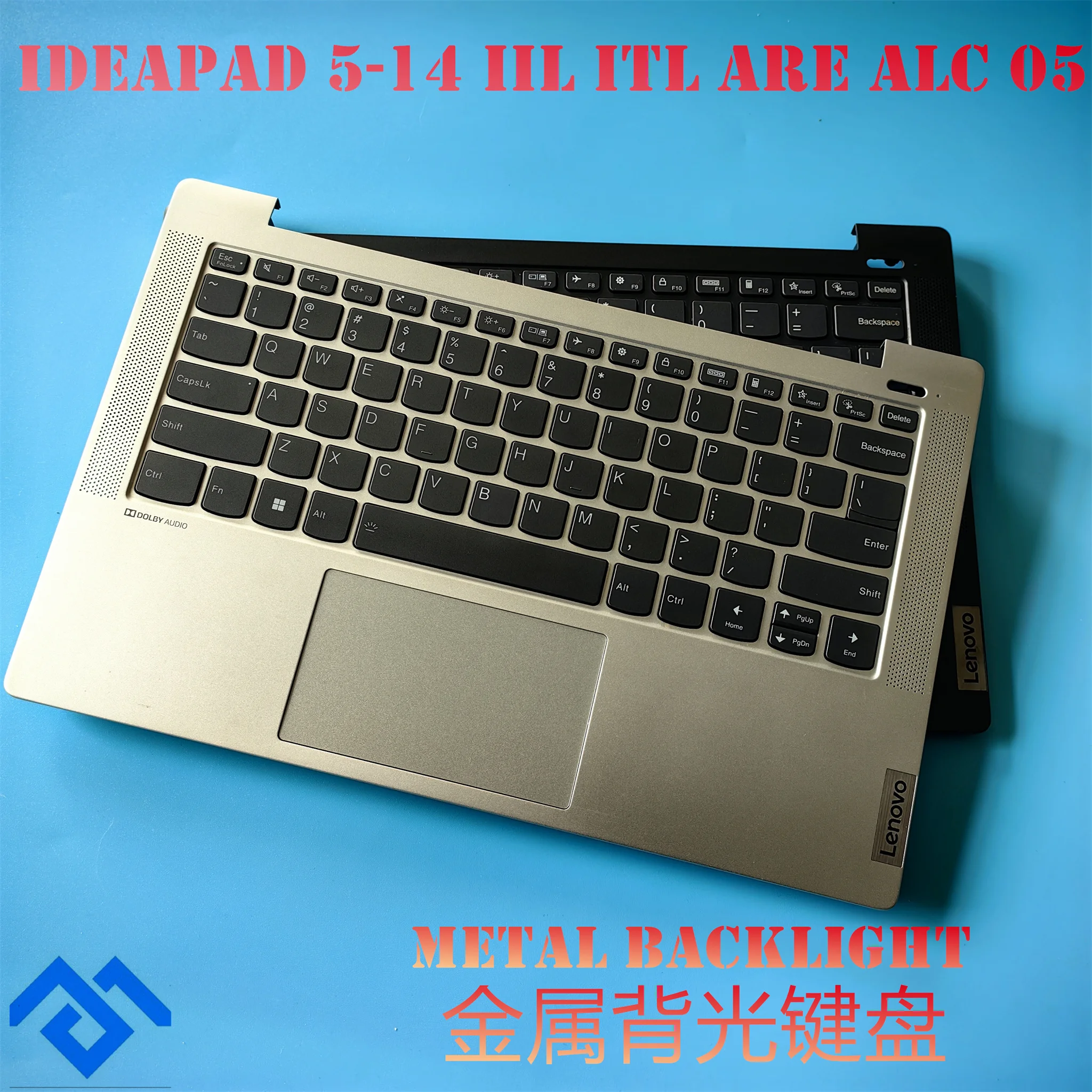 US keyboard palmrest assembly for LENOVO IDEAPAD5-14 ITL05 82FE ALC05 82LM ARE05 81YM 81YQ IIL05 81YH AIR14 2020/2021 series