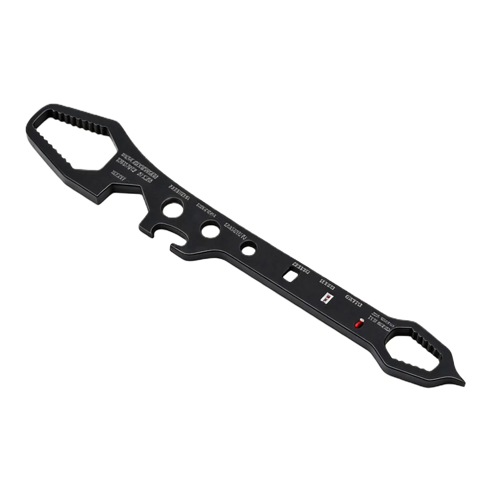 Self Tightening Two Head Wrench for General Plumbing Tasks Fits Pipe Diameters 4mm to 24mm Strong Steel Build Ergonomic Handling