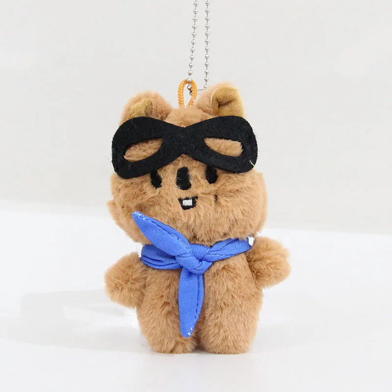 10 cm SKZOO Plüschschlüssel Stray Kids Plüschtier Pilot Li Longfu's einzigartige Designpuppe Mobile Rucksack Anhänger Kindergeschenk