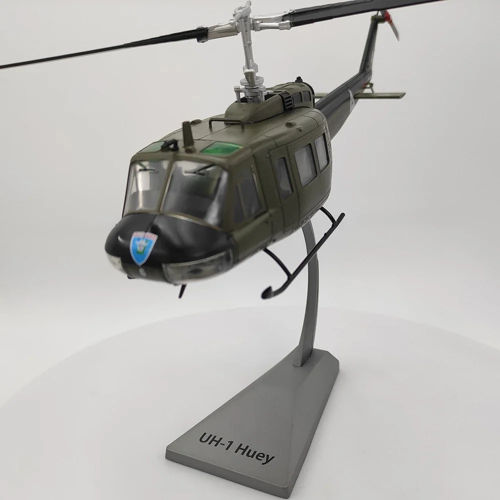 Diecast 1/48 Scale AF1 United States Army UH-1H Huey General Purpose Helicopter 17501 Finished Alloy Military Aircraft Model Toy
