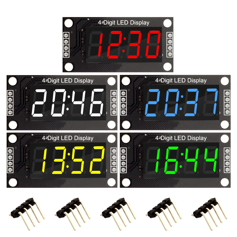 TM1637 LED Display Module for Arduino 7 Segment 4 Digits 0.36/0.56 Inch Clock Anode Nixie Tube Quad Serial Driver Board Module