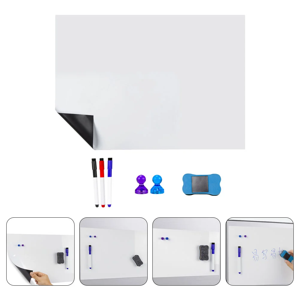 

Message Board Magnetic Whiteboard for Fridge Planner Dry Erase Refrigerator Force