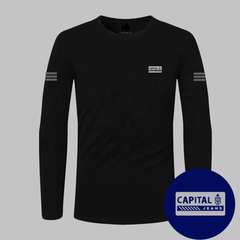 Men's autumn pure cotton slim-fit bundle new bottoming shirt youth popular inner shirt top