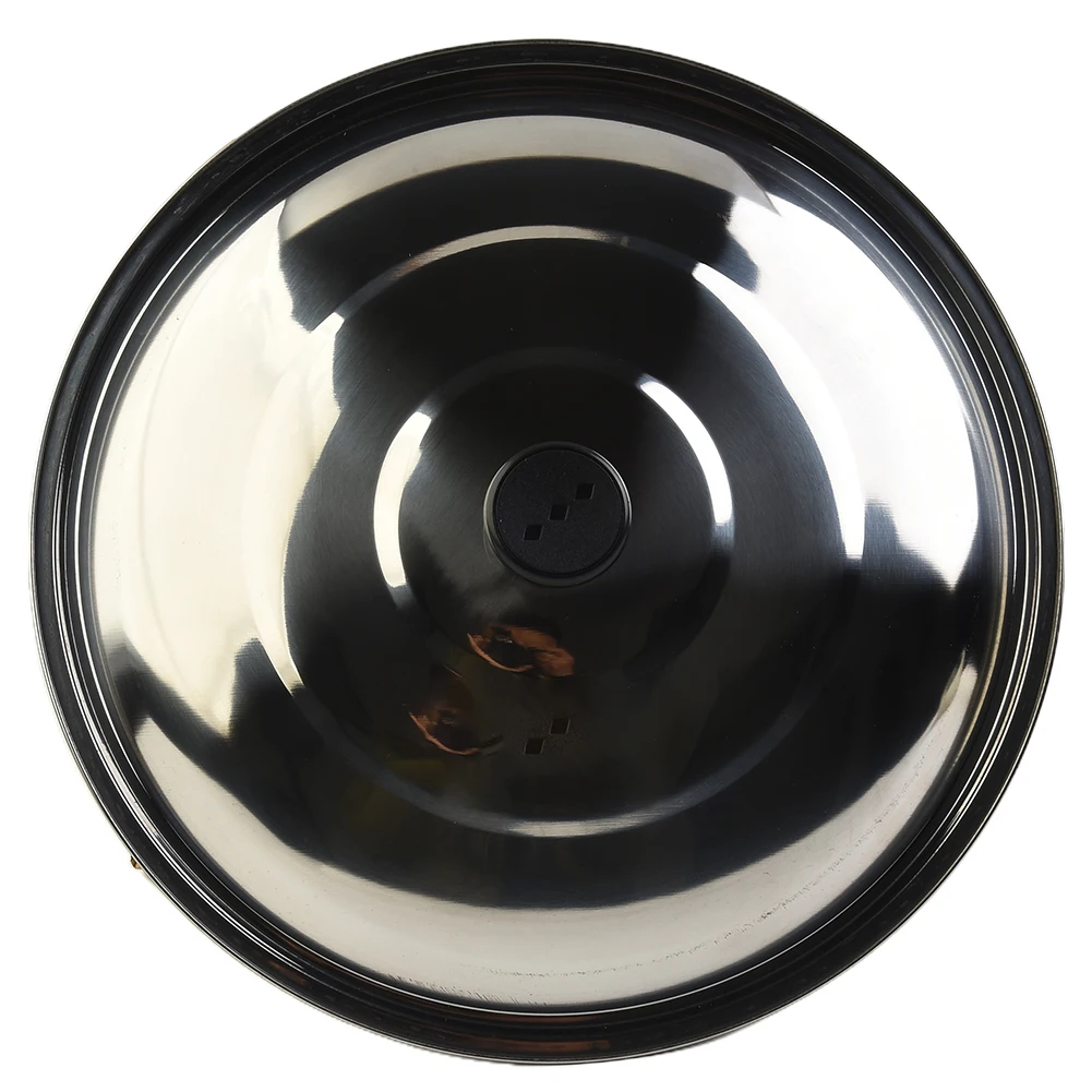 

Wok Pan Pot Lids Stainless Steel Lid Replacement Round 32/34/36/38/40cm Cookware Parts Kitchen Cooking Acceessories