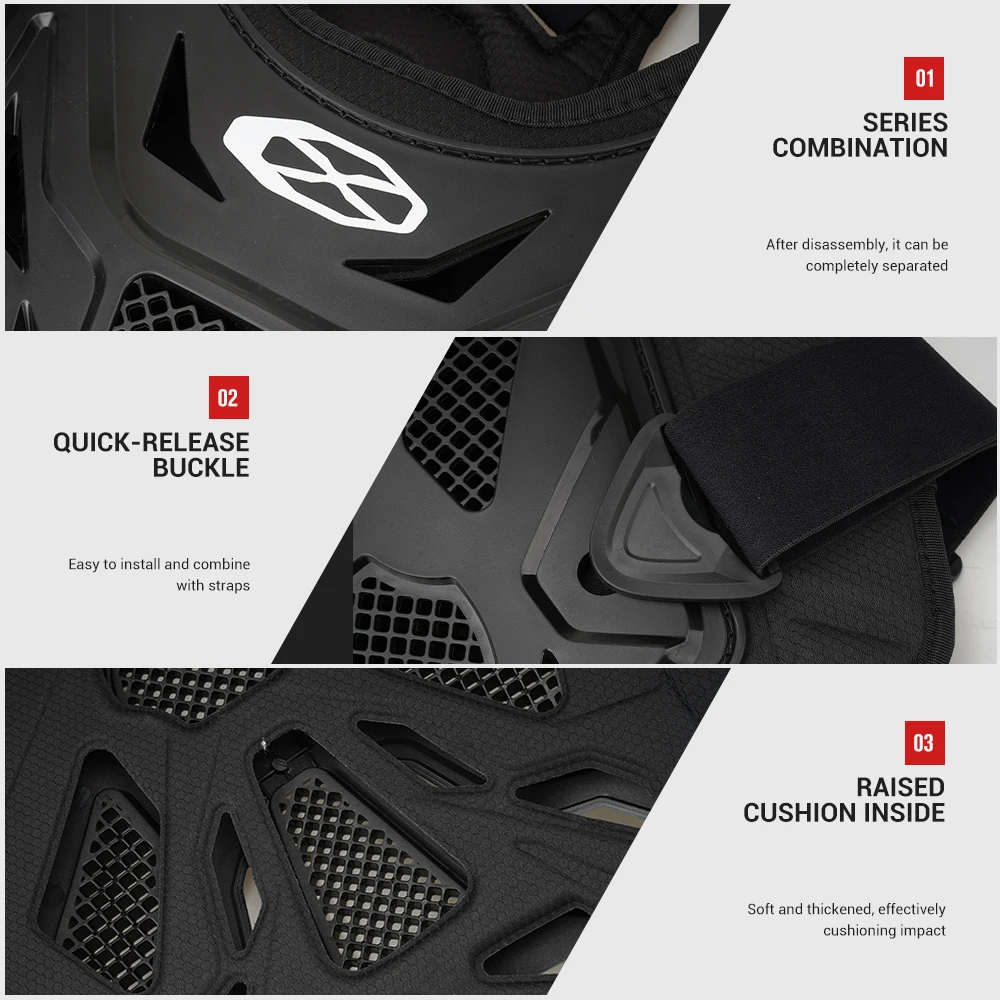 Men's Motorcycle Armor Vest Anti-Fall Motorbike Riding Jacket Armor Motocross Full Body Armor Pants Moto Protective Equipment - view 5
