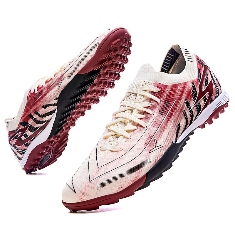 

Men's football shoes TF nail breaking outdoor sports shoes are wear-resistant and anti slip, providing super strong traction