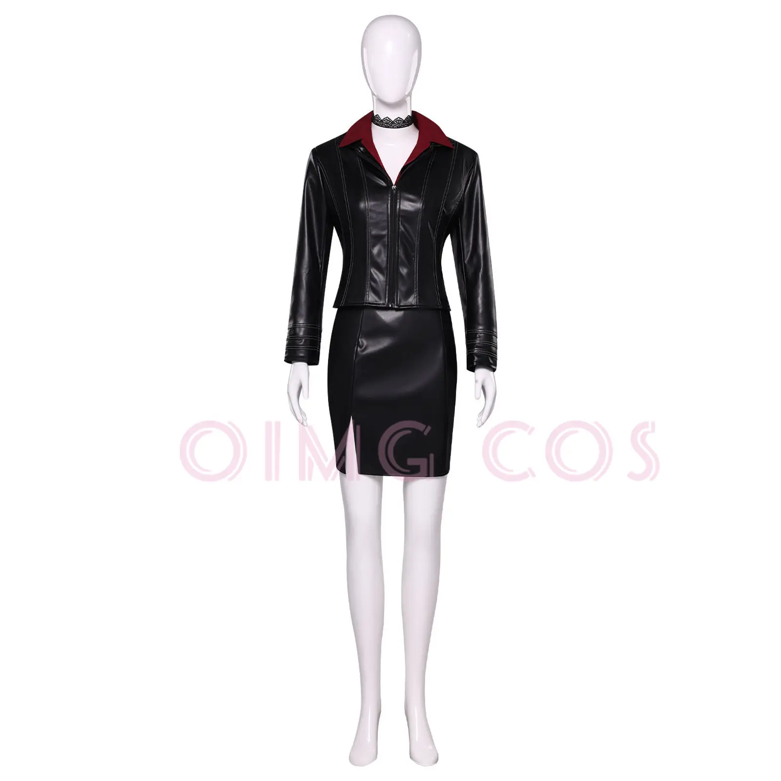Game Resident Evil Ada Wong Leather Jacket Cosplay Costume Full Set Spy Outfit For Comic Con Halloween Cos Events view 5