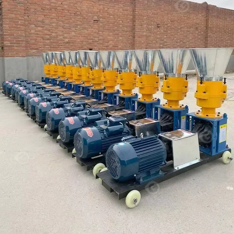 Hot SalesGranular Feed Machine, Small Household Breeding Farm, Rice Grain 160 Type, Green Feed, Straw Feeding