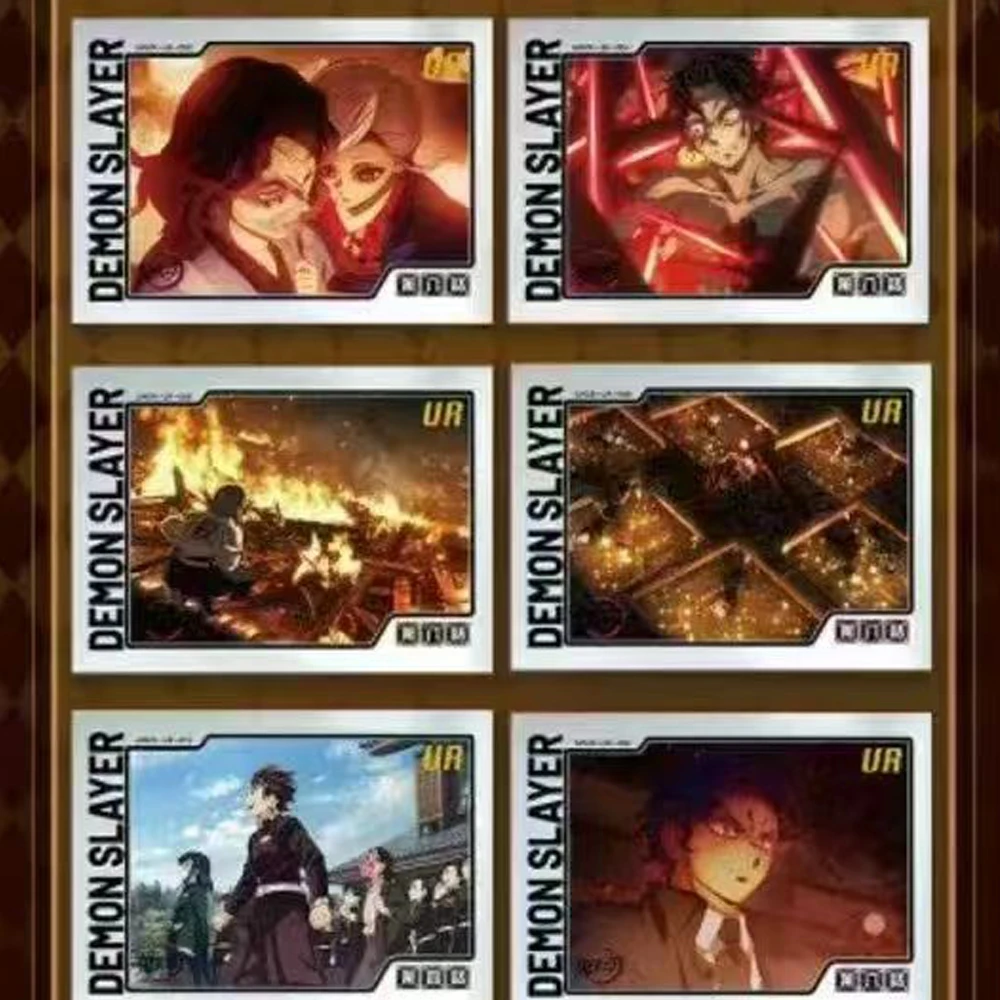 

Оптовая продажа, коллекционные карты «Убийца демонов», редкая карта с бриллиантами, Танджиро Камадо Незуко, коллекционные карты персонажей, подарки