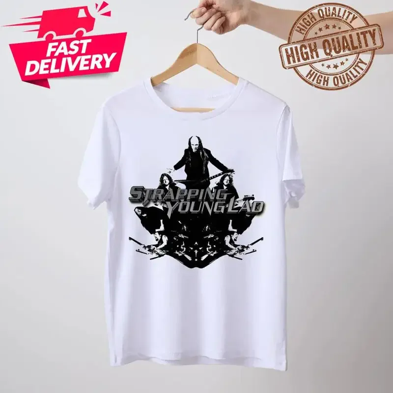 New Strapping Young Lad Band Members T Shirt Classic White S 5Xl 1V0161