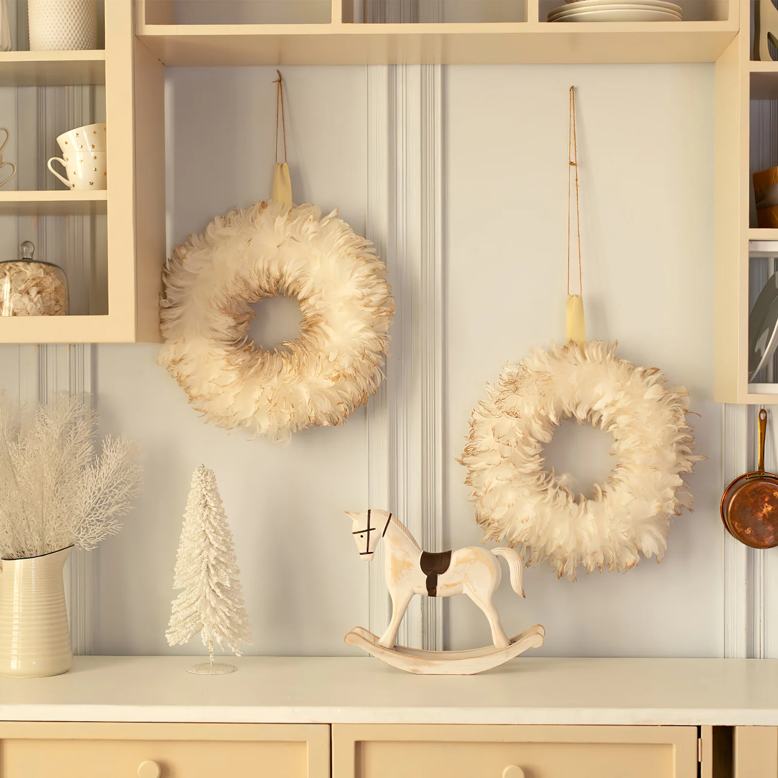 

3pcs Foam Wreath Ring White Diy Round Accessory For Kids Party Decorations Handicraft Making Supply Wreath Craft