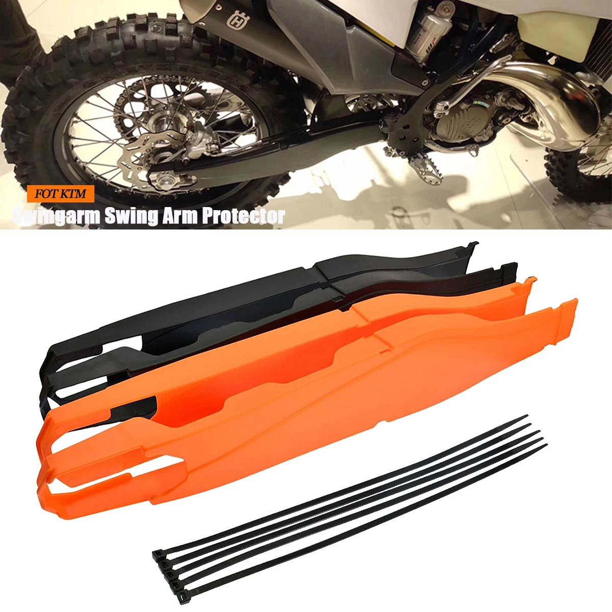 

Motorcycle New 2022 Swingarm Swing Arm Protector For KTM SX SXF XC XCF For Husqvarna TC TX TE FC FE FX GasGas 125-501 2014-2022