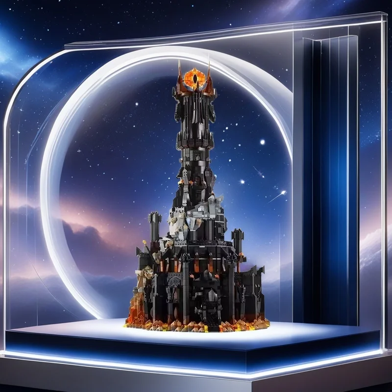 5471 Stücke 2025 Neue 10333 Black Tower Dark Modell Bausteine Kit Ziegel Kreative Mix Spielzeug für Kinder Jungen Erwachsene Geburtstagsgeschenke