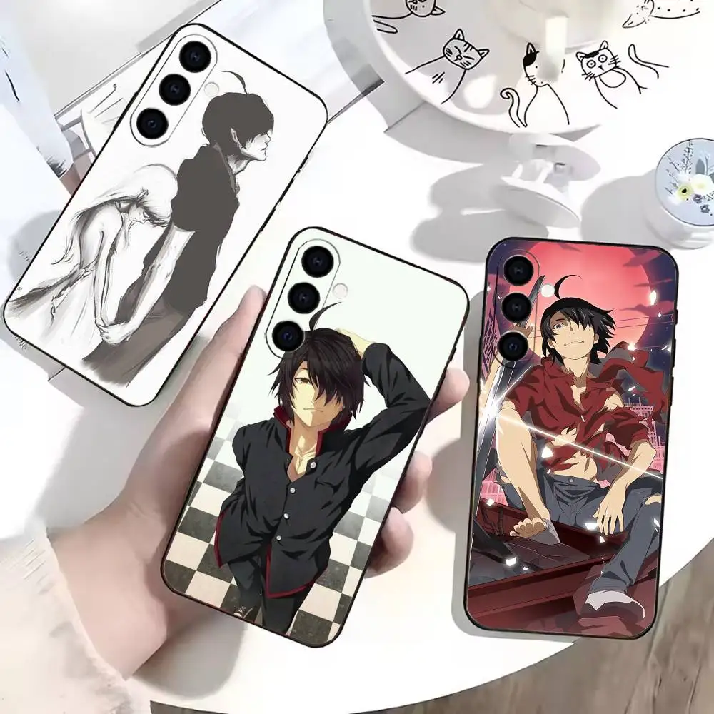 Araragi Koyomi  Phone Case For Samsung Galaxy A73,A72,A71,A70,A53,A52,A51,Others Soft Black Cover