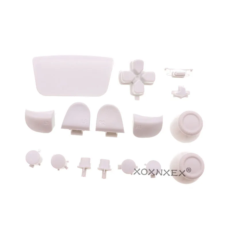 1 conjunto l1 r1 l2 r2 botão d-pad botões de compartilhamento kit joystick caps substituição para ps5 v2 2.0 controlador gamepad