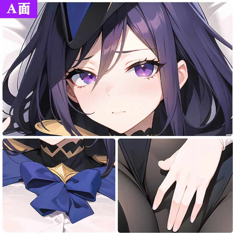 Genshin เกม Impact Clorinde คอสเพลย์สองด้านยาว Dakimakura Hing หมอน Otaku เบาะรองนั่ง Home Decor ของขวัญ