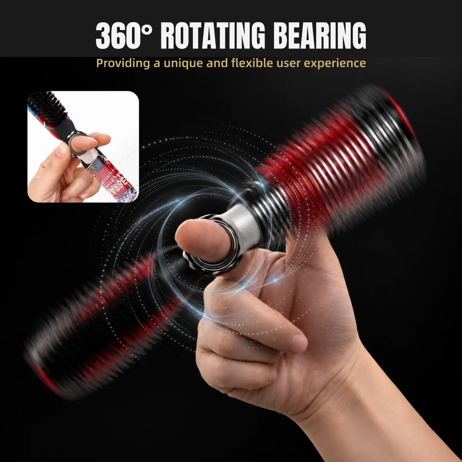2-in-1 draaiende borstel voor - Fade Brush Barber Soft Bristle recensie en prijs