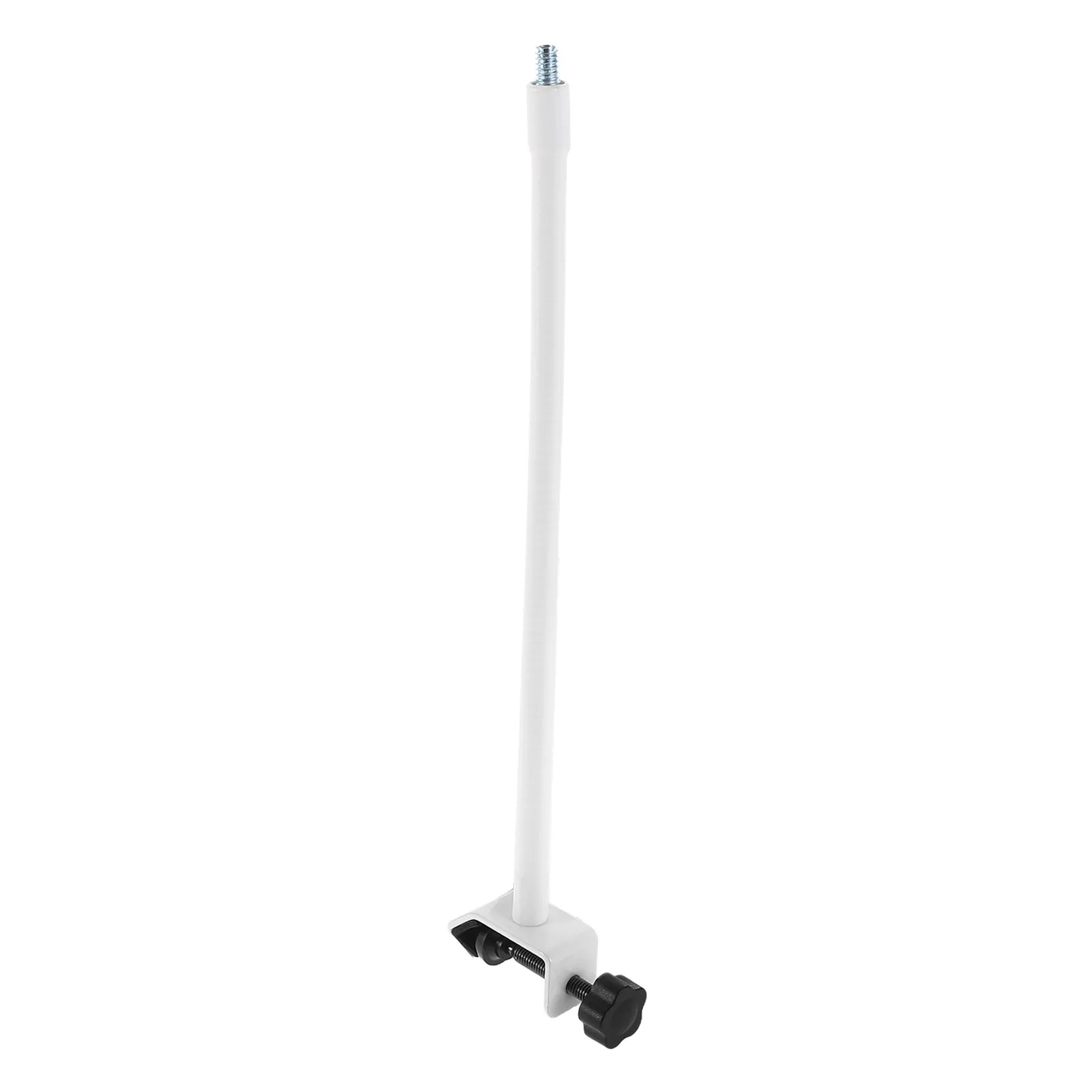Live Streaming Bracket White Extendable Metal Mic Stand Flexible Arm Desk Poles Holder Gooseneck Bendable Rods Shooting