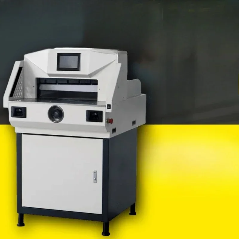 Program-controlled hydraulic electric paper cutter, fully automatic 4908B heavy-duty paper trimmer