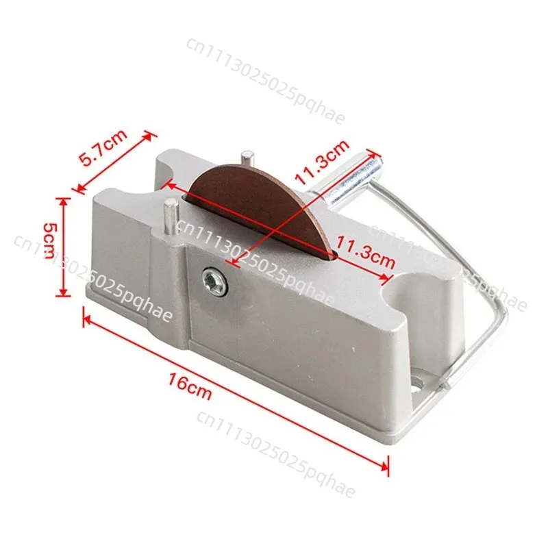 Hand Filter 66785 Piston Ring File Grinder Aluminum Alloy Manual Crank 120 Grain Carbide Grinding Wheel Replacement Parts