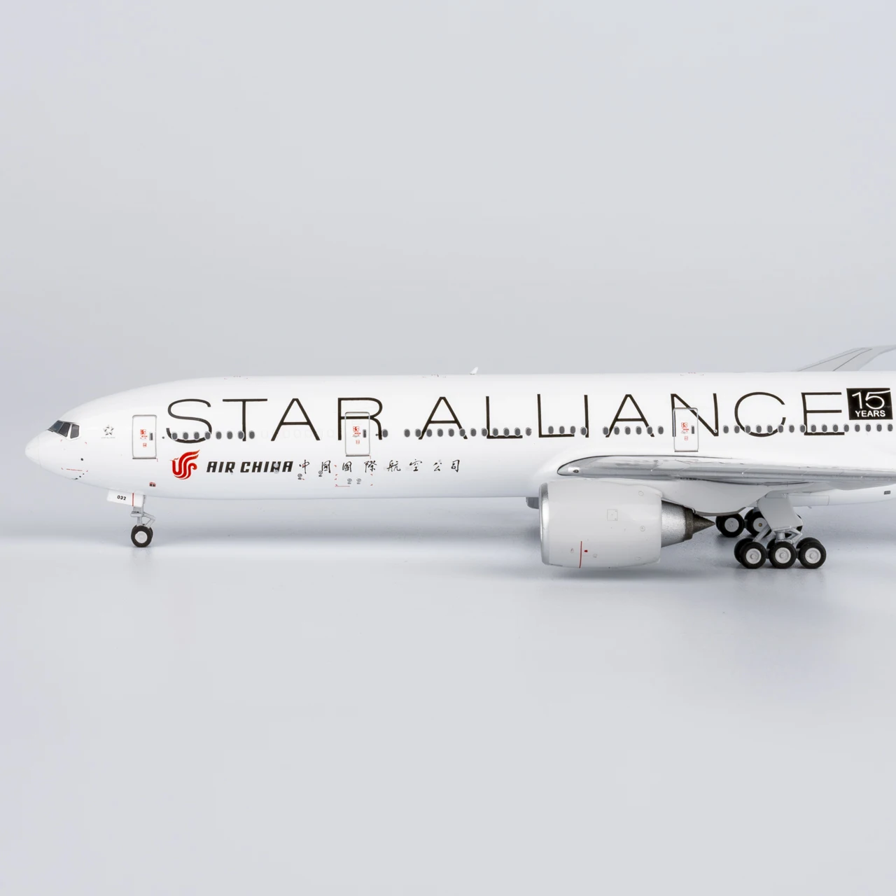 73062 Legering Collectible Vliegtuig Gift NG Model 1:400 Air China "StarAlliance" Boeing B777-300ER Diecast Vliegtuigen Jet Model B-2032