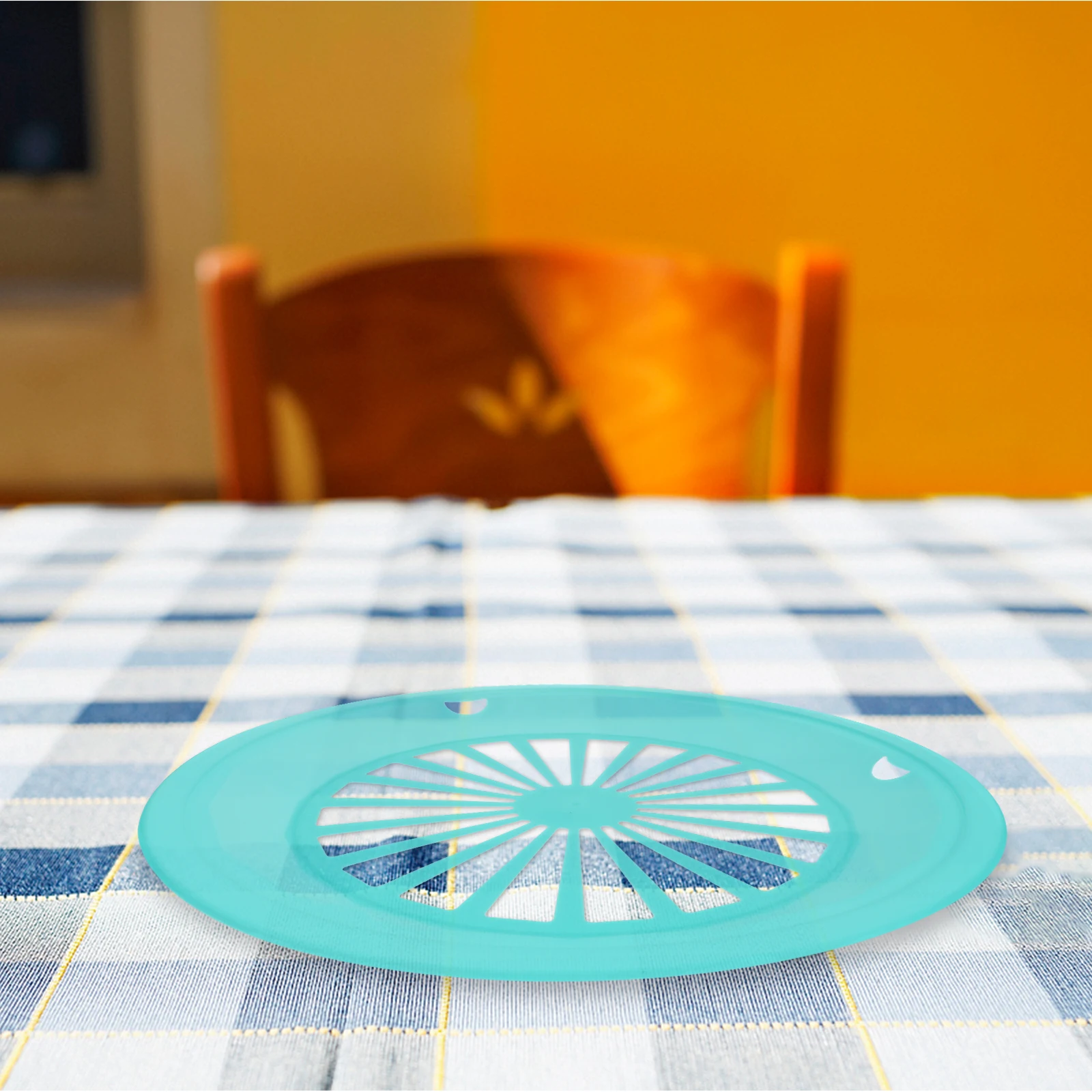 

10 Pcs BBQ Paper Plate Holder Plastic Dinner Plates Reusable Barbecue Trays Party Supplies Picnic Camping Food Party