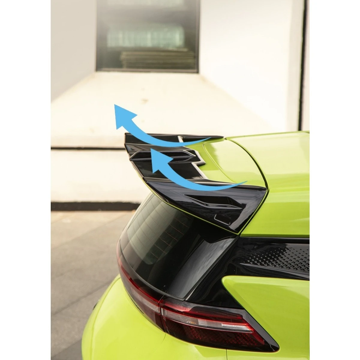 For BYD Dolphin Car Rear Roof Spoiler Wing Modification Part Rear Roof Spoiler Wing Car Accessories Exterior Part