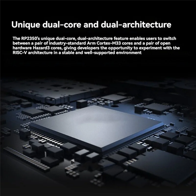 

A73E-For Raspberry Pi RP2350B-Plus-W Development Board Supports Wi-Fi 4 Bluetooth 5 With Radio Module 2 For Raspberry Pi