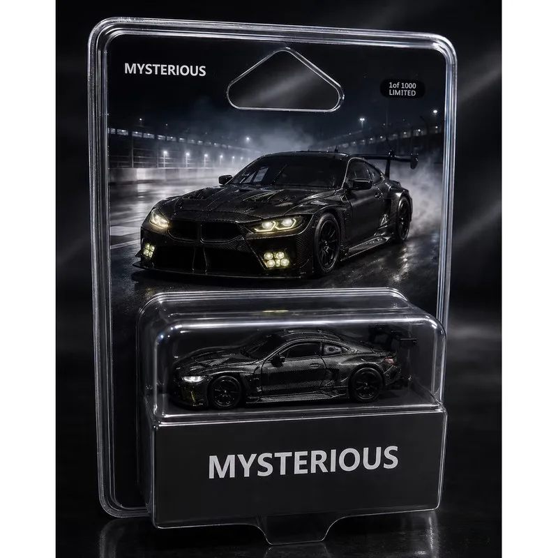 Mysterious-MY 1/64 BMW M8 GTE Carbon Fiber Diecast Car Model Alloy Simulation Collection Toy Gift For Boys#peetyeee