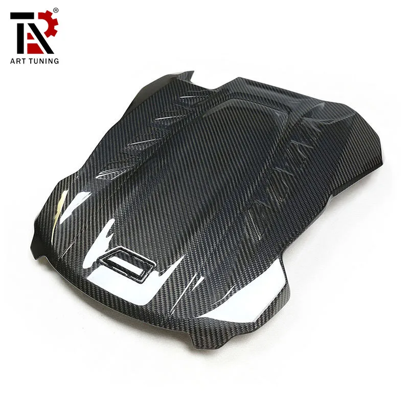 

F95 F96 Dry Carbon Fiber F95 X5M F96 X6M Engine Cover For BMW F95 X5M F96 X6M Exterior Front Engine Hoods