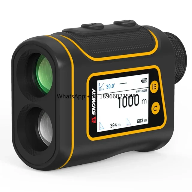 Wholesale  Range finder 1500M LCD Display Handheld USB Long Distance Hunting Golf rangefinders For Shooting Ranging