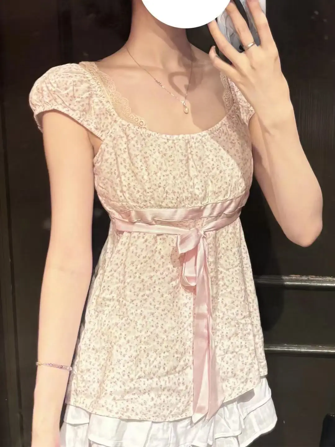 Striped Ruffle Sleeveless Blouse Tank Top 3
