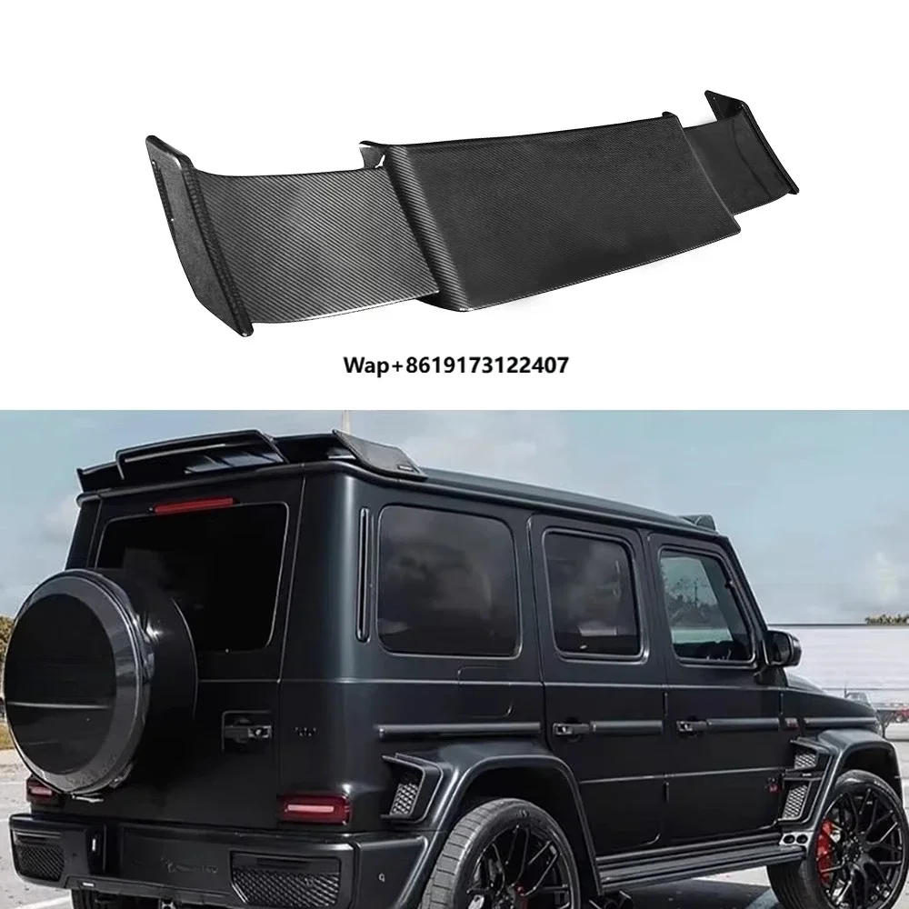 Car Body Kit for G Class W464 G63 G350 G550 G500 2019-2020 R Style Dry Carbon Fiber Spoiler