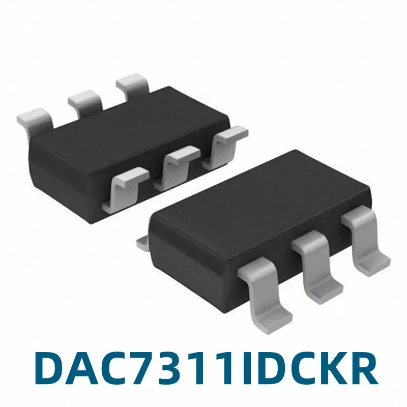 1PCS New DAC7311 DAC7311IDCKR Screen Printed D73 SC70-6 Digital-to-analog Conversion Chip Original