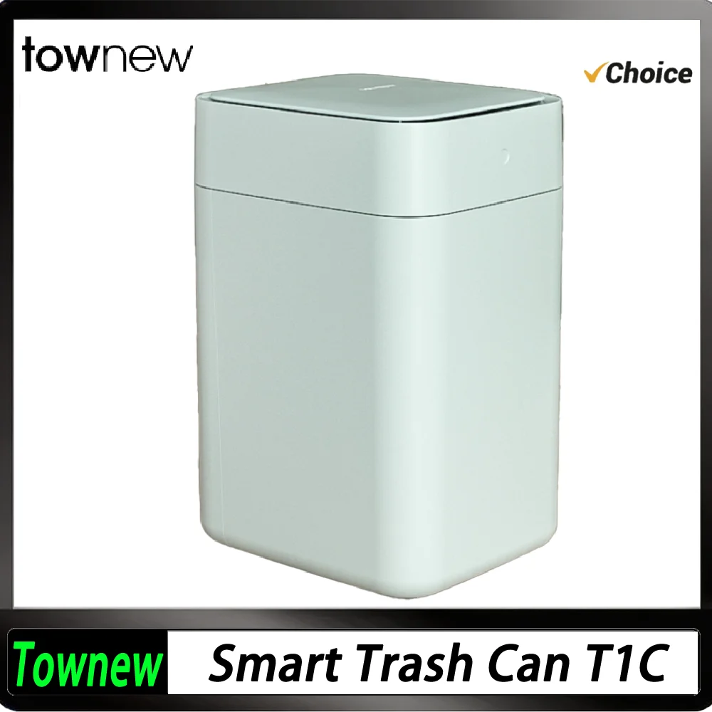 Original NEW TOWNEW Smart Trash Can · T1C  One-Touch Bag Sealing Automatic Bag Replacement Integrated Waste Bin 15.5L-