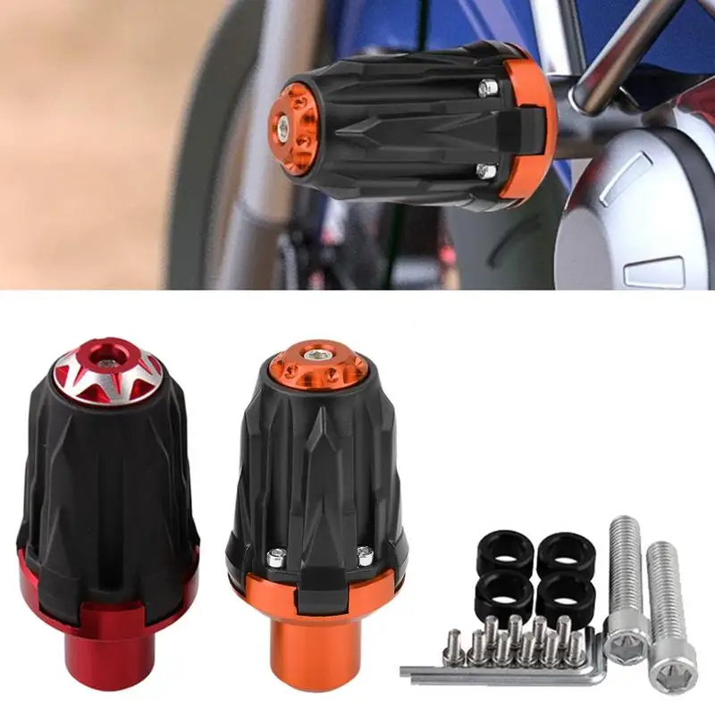 Motorcycle Frame Protector Racing Slider Racing Slider Anti Fall Rod Aluminum Alloy Anti-Fall Feature For Motorbikes