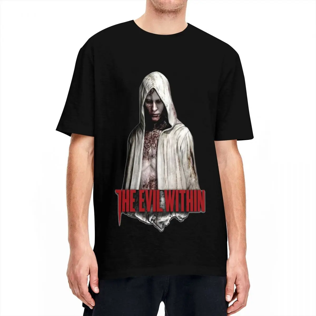 THE EVIL WITHIN Ruvik T Shirts for Men Women Cotton Casual T-Shirt O Neck Games Tees Short Sleeve Clothes Adult