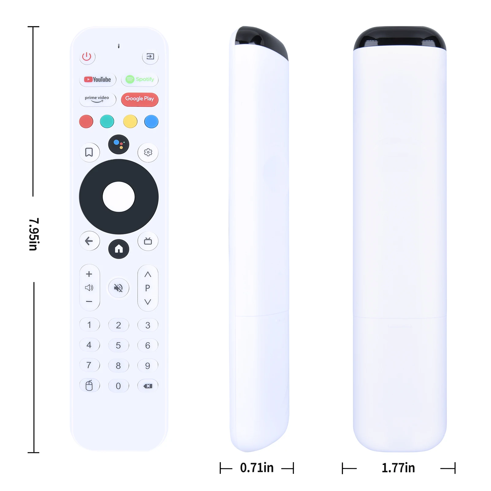 Imagem -05 - Controle Remoto Inteligente da Caixa Set-top Android 11 Mecool Homeplus Ka1 Híbrido Dvb t2