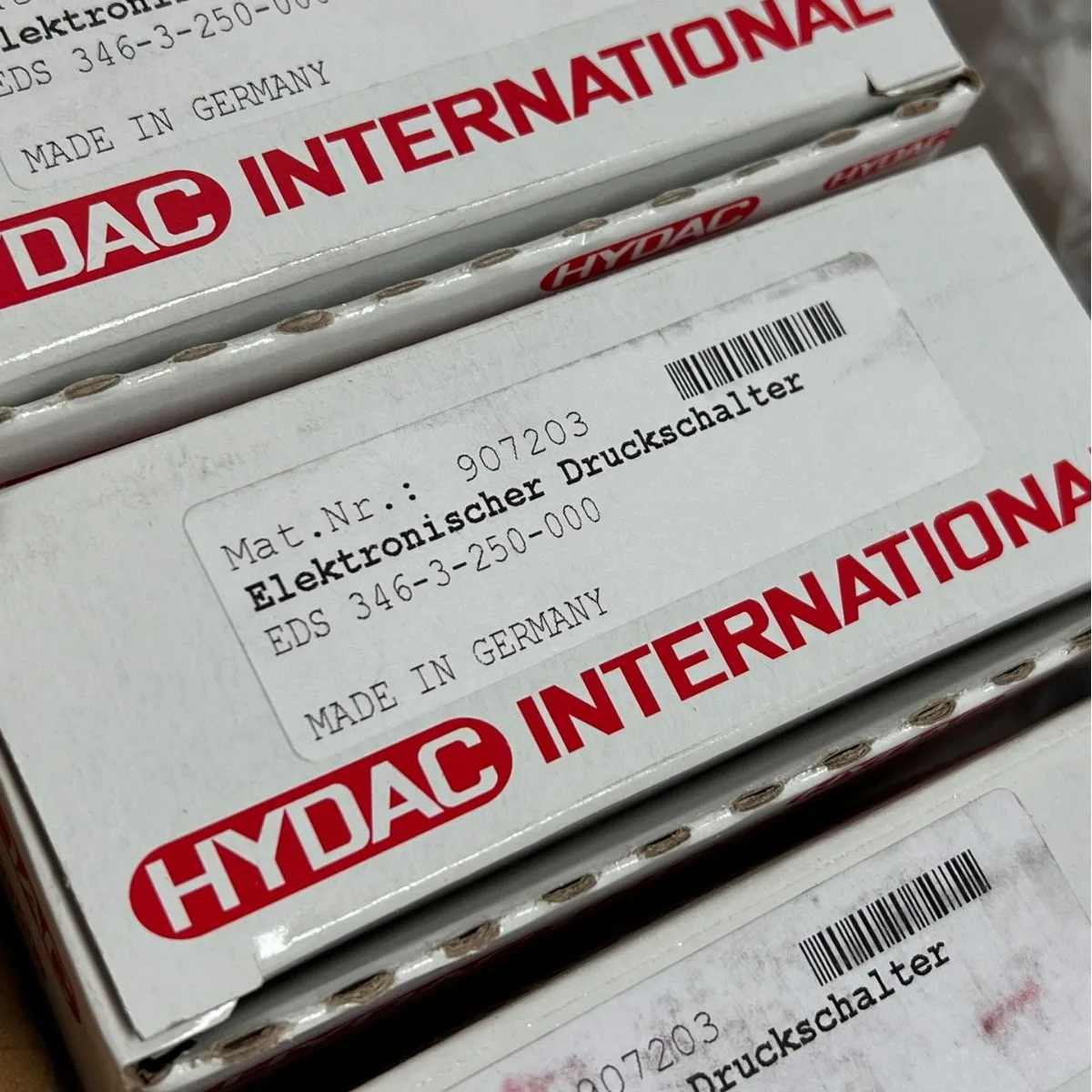 Sensor de pressão 2025 HYDAC EDS3446-2-0400-000 Shanghai Senlayer fornecimento local