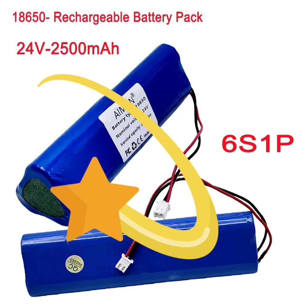 6S1P 24V 2500mAh Li-ion Battery Pack for Phoenix A1 Fascia Gun Replacement