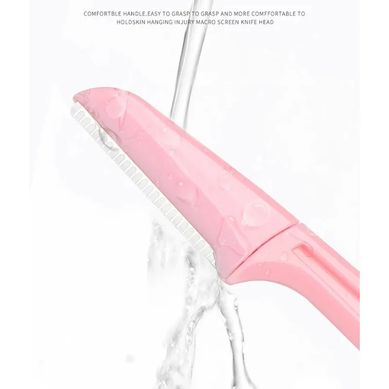 3pcs Pocketknife Eyebrow profiler Hair Remover Eyebrow Shaper Shaver facial epilators Eyebrow Trimmer for Ladies Face