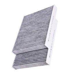 2Pcs Cabin Air Filter for BMW F10 F11 F18 535i 528i 650i 640i M6 64119163329 car accessories