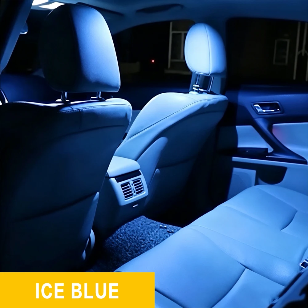 12 Stück für BMW 3er Serie E46 1997-2005 2004 2003 2002 2001 2020 2019 Auto-LED-Innenraumbeleuchtungs-Set Sonnenblende Kofferraumlampe Canbus – Detail 6