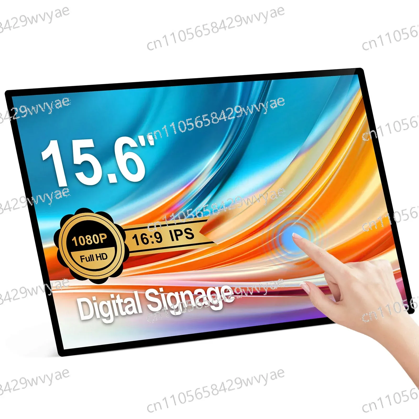 15.6 inch Touch all-in-one machine Android 14 RK3576 8-core ultra-thin tablet computer desktop wall-mounted  FHD POE