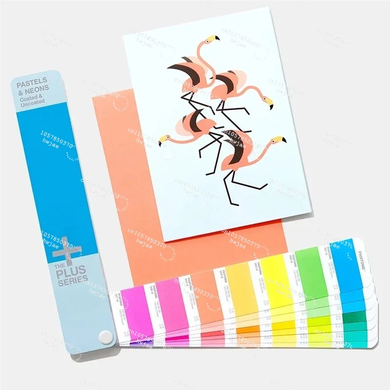 For PANTONE PASTELS & NEONS GG1504 Color Guide Coated Uncoated No.9 Starting Colors