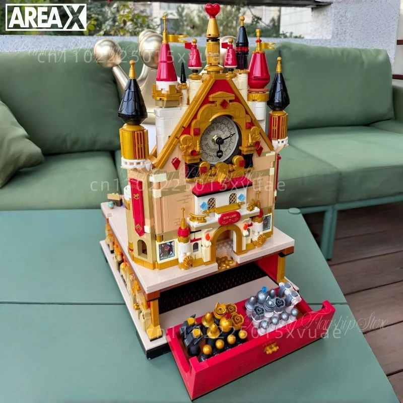 

AREAX FINDING UNICORN Building Blocks BoB King Large Assembling Toy Models Cartoon Desktop Ornaments Collection Holiday Gifts