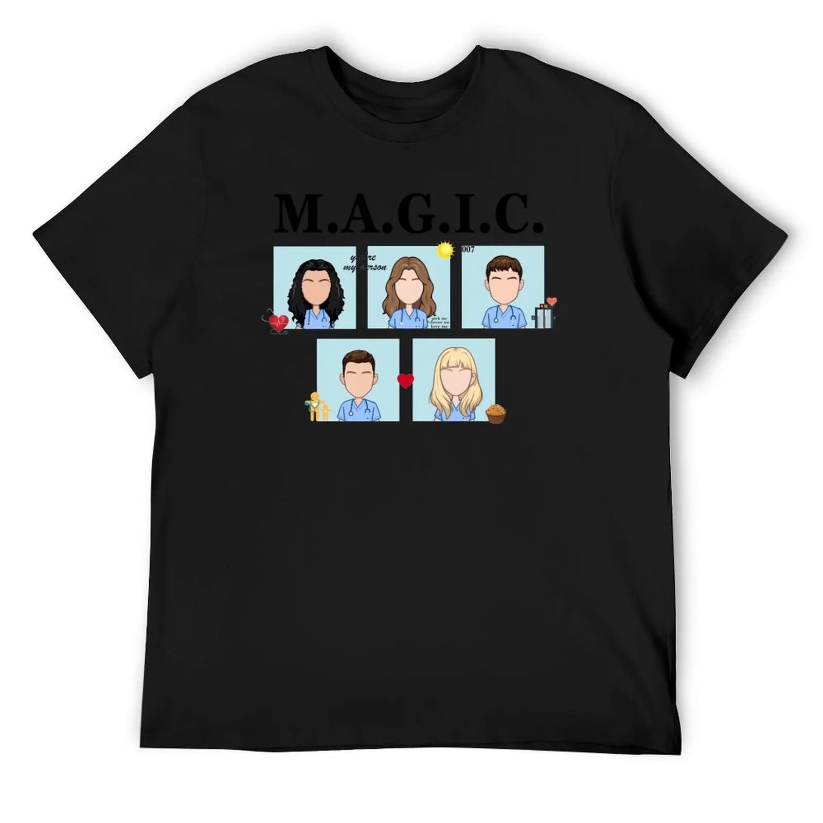 

M.A.G.I.C. T-Shirt shirts graphic tee quick-drying anime t shirts mens clothes