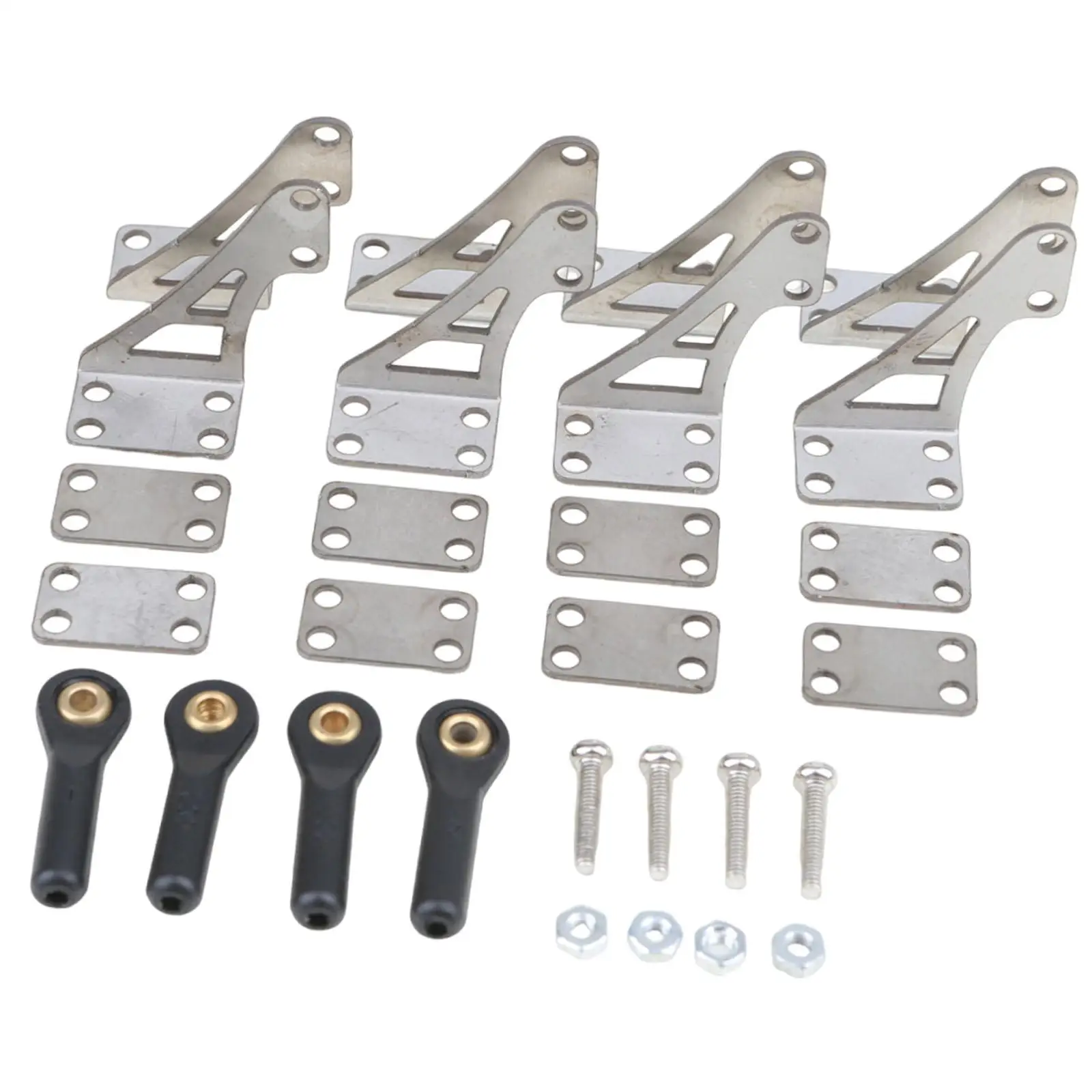 

4 шт. сменных клаксонов для радиоуправляемых самолетов, прочные портативные комплектующие, высокопроизводительные профессиональные аксессуары из нержавеющей стали