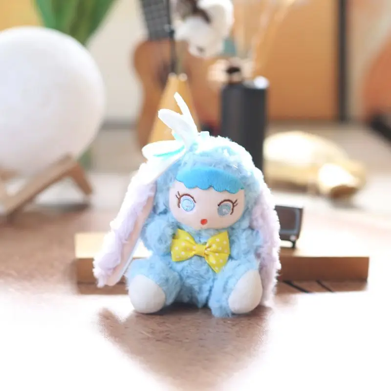 Colgante de conejito bonito de celebridad de Internet, muñeco de juguete de peluche, bolso, llavero, muñeca, regalo